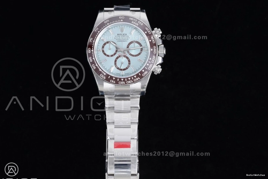 on VS4131 SS VSF Edition Crystal Blue Braclet Dial 1:1 126506 V2 904L Steel Youthful Daytona Ice Best (Weighted) 795 0809